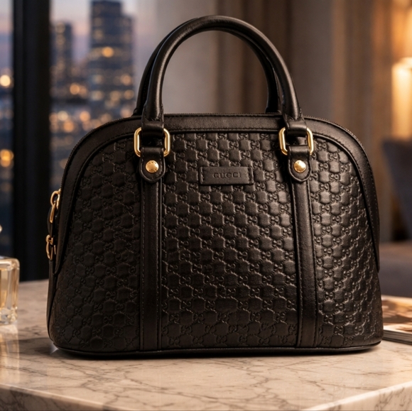 Gucci Handbags - 👜 Gucci Microguccissima Dome Satchel | Dark Navy Blue💙